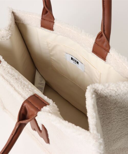 MSGM（エムエスジーエム） トートバッグ 「NEW」”TheMwave” テディ