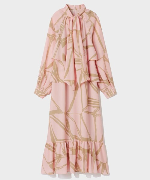 GRACE CLASS ワンピース キカラッフルレイヤードワンピース : ZOZOTOWN