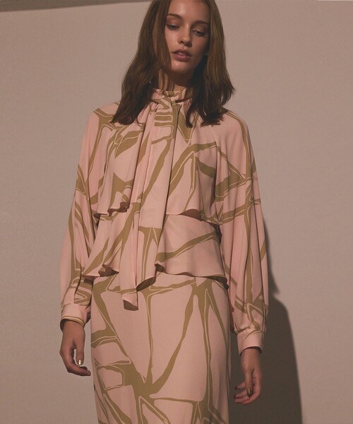 GRACE CLASS ワンピース キカラッフルレイヤードワンピース : ZOZOTOWN