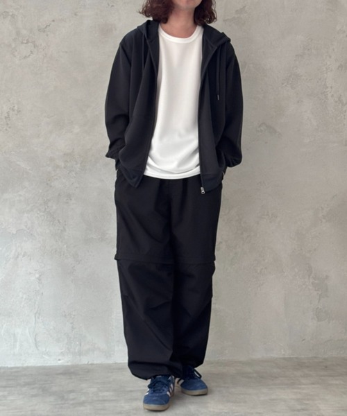 パーカー NAVY 速乾ジョーゼットZIPパーカー「UVカット」 メンズ レディース | NAVY（ファッション） | 24