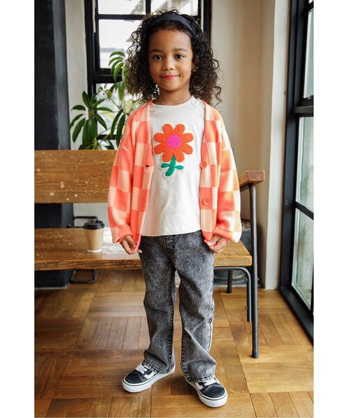 BREEZE（ブリーズ） カーディガン 「ジュニア対応」チェッカー