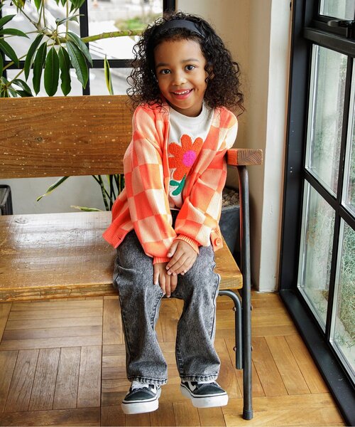 BREEZE（ブリーズ） カーディガン 「ジュニア対応」チェッカー