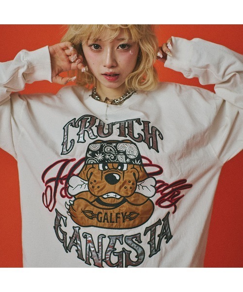 ガルフィー　シャツ GALFY tシャツ 「GALFY/ガルフィー」スーパードッグTee メンズ