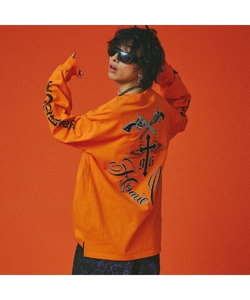tシャツ A'GEM/9 × .kom「GALFY/ガルフィー」チカーノがるTee レディース メンズ GALFY tシャツ A'GEM/9 × .kom「GALFY/ガルフィー」チカーノがる