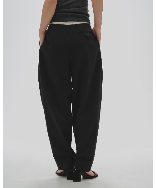 TODAYFUL パンツ Tapered Tuck Trousers レディース : ZOZOTOWN Yahoo