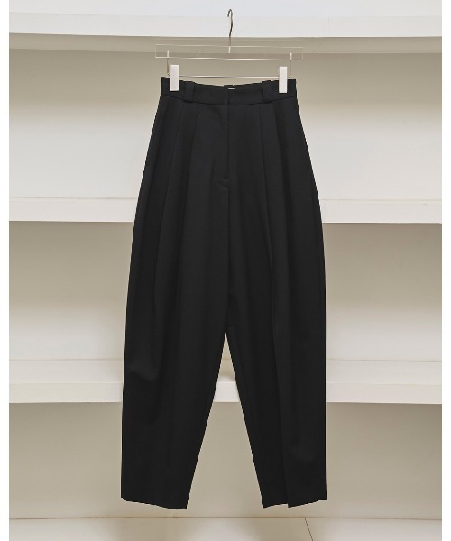 TODAYFUL パンツ Tapered Tuck Trousers レディース : ZOZOTOWN Yahoo