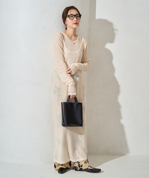 ☆SaturdayClub☆ カラーブロック レイヤード ワンピース Dresses_600x600_crop_center.