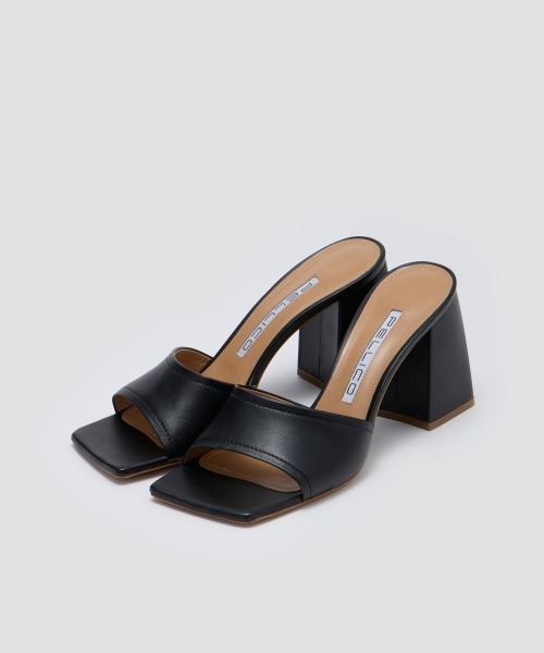 ■PELLICO■ALICE アリーチェ スクエアチャンキーサンダル 8CM PELLICO サンダル ALICE 8.0cm BLACK レディース : ZOZOTOWN
