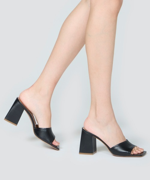 ■PELLICO■ALICE アリーチェ スクエアチャンキーサンダル 8CM PELLICO サンダル ALICE 8.0cm BLACK レディース : ZOZOTOWN