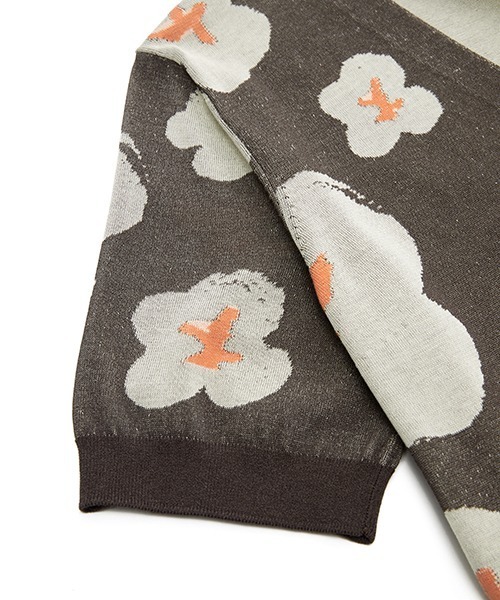 JNBY ニット セーター Bloom V-neck Cardigan / Vネック