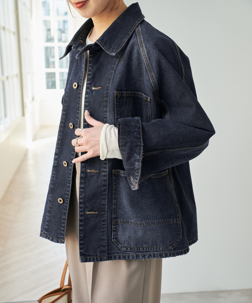 極美品Spick and Span 5 1/2 DUCK COVERALLS 5 1/2 DUCK OVERALLS（サロペット／オーバーオール）｜Spick and