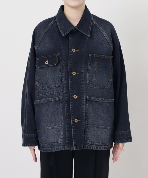 新品★ Spick and Span 5 1/2 DUCK COVERALLS Spick＆Span ブルゾン アウター 5 1/2 DUCK COVERALLS