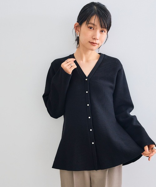 CROSS FUNCTION（クロスファンクション） カーディガン 「洗える」サマ