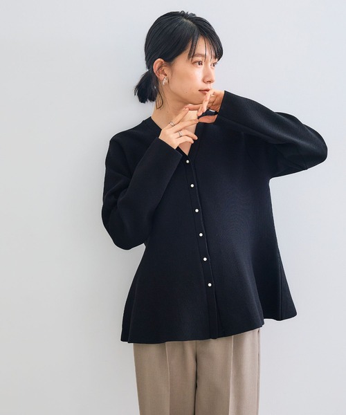 CROSS FUNCTION（クロスファンクション） カーディガン 「洗える」サマ