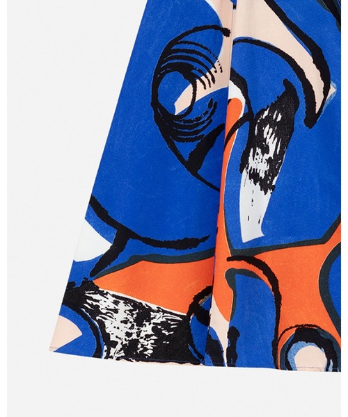 【marimekko】Puutarha Eldfamn コットン スカート Puutarha Eldfamn Skirt | Marimekko