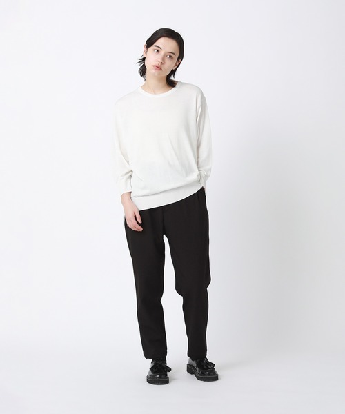 「ZUCCa」 長袖シャツ M size ホワイト レディース ZUCCa 「ZUCCa」 長袖カットソー M size ホワイト レディース