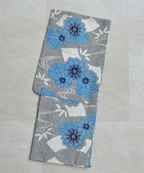utatane 浴衣 手染め注染浴衣3点セット utatane×注染工房 赤坂紬 上品