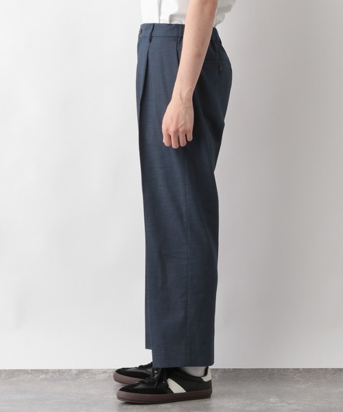 DimMoire ブラックワークパンツ GLOBAL WORK ジーンズ アーバンデニムクリーンワイドパンツ/AIR