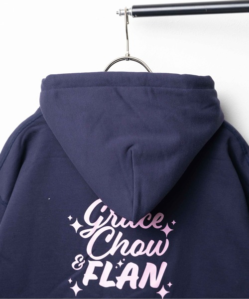 ARCHIVER パーカー 「RS」「GRACE CHOW FLAN」 ケーキプリントP/O