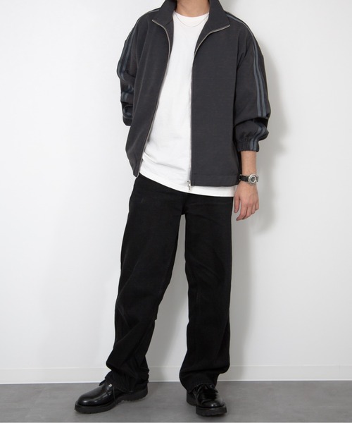 CERCA ジャージ LEMS/袖ラインルーズシルエットトラックジャケット(RS
