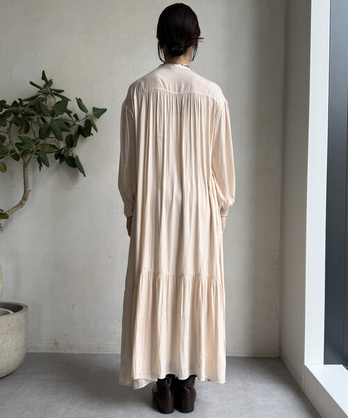 DouDou イレギュラー切替ワンピース WEB限定】シアー切替ワンピース | DOUDOU(ドゥドゥ)レディース
