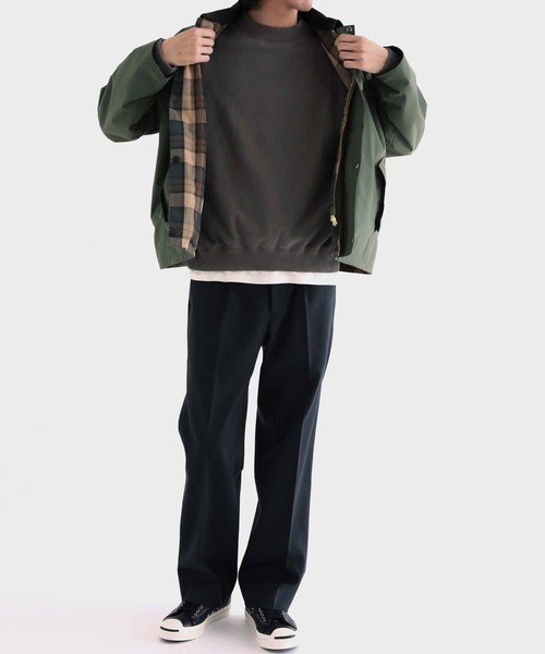 Barbour 「Barbour」 ナイロンブルゾン M カーキ メンズ