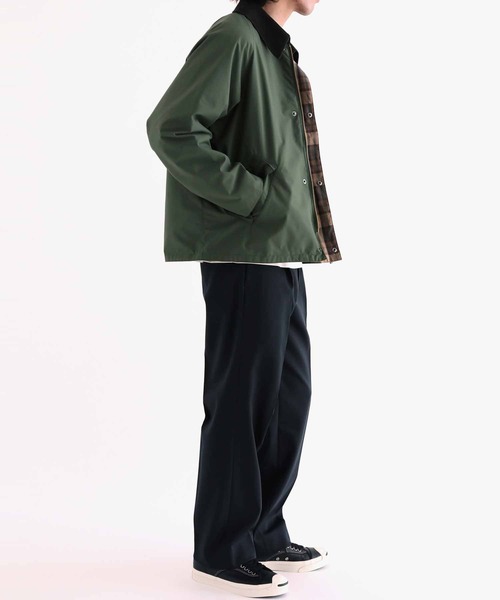 Barbour 「Barbour」 ナイロンブルゾン M カーキ メンズ