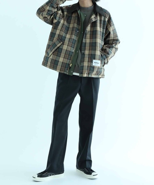Barbour 「Barbour」 ナイロンブルゾン M カーキ メンズ