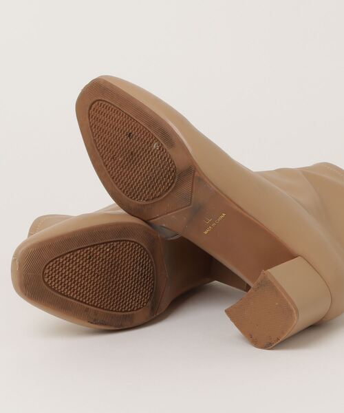 「LEPSIM」 ショートブーツ LL ベージュ レディース_画像3