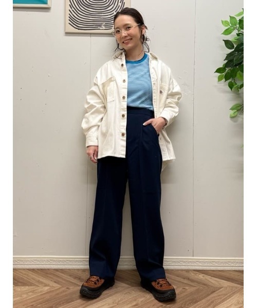 OWN キレカナ 3Dワイドパンツ Right-on パンツ 「OWN」「キレカナ」3Dワイドパンツ レディース