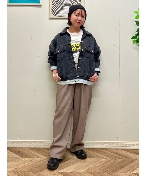 Right-on パンツ 「OWN」「キレカナ」3Dワイドパンツ レディース
