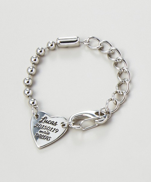 GOLDY（ゴールディ） ブレスレット ルーカス ハート ID プレート