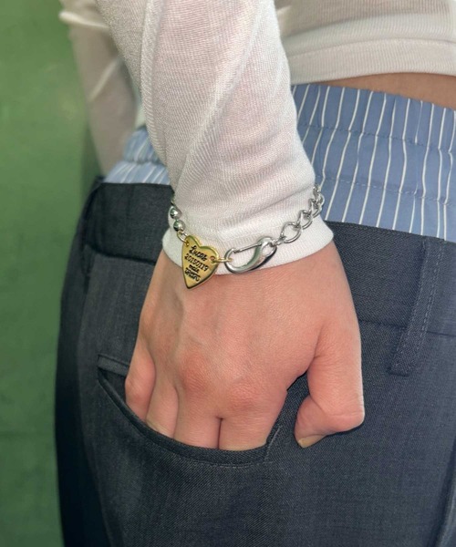 GOLDY（ゴールディ） ブレスレット ルーカス ハート ID プレート