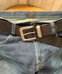 Lee（リー） ベルト 40mm メタルループ レザーベルト/ヴィンテージ調