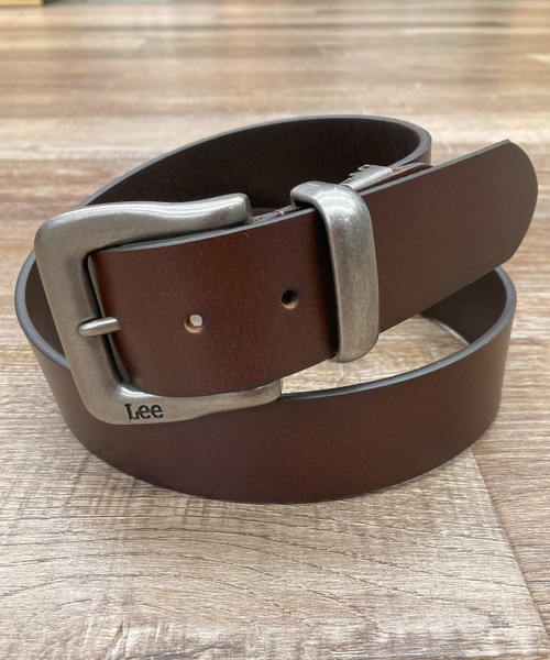 Lee（リー） ベルト 40mm メタルループ レザーベルト/ヴィンテージ調