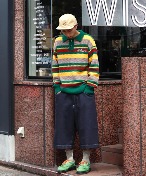 BAL パンツ × WISM別注 LOOSE FIT 5P DENIM SHORT メンズ