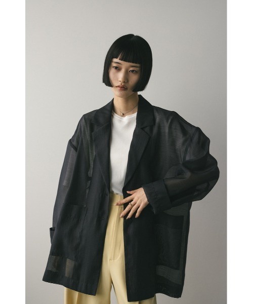 STYLEMIXER ジャケット テーラードジャケット シアーテーラー