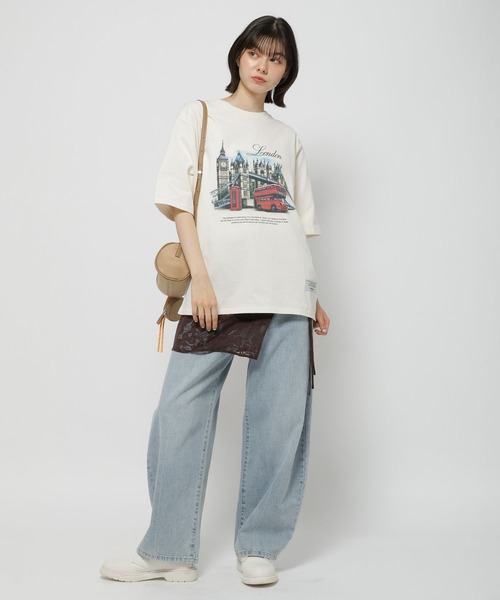 niko and… tシャツ 「WILLIAM B.ELIOTT」LondonスーベニアT
