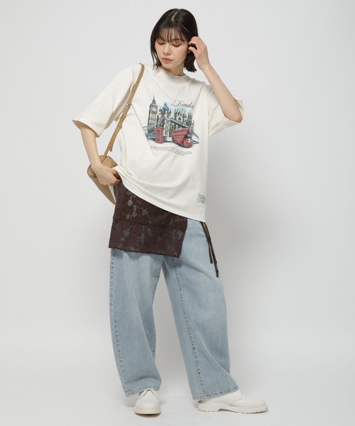新品未使用【WILLIAM B.ELIOTT】LondonスーベニアTシャツ niko and… tシャツ 「WILLIAM B.ELIOTT」LondonスーベニアT