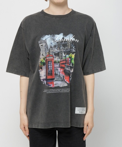 新品未使用【WILLIAM B.ELIOTT】LondonスーベニアTシャツ niko and… tシャツ 「WILLIAM B.ELIOTT」LondonスーベニアT