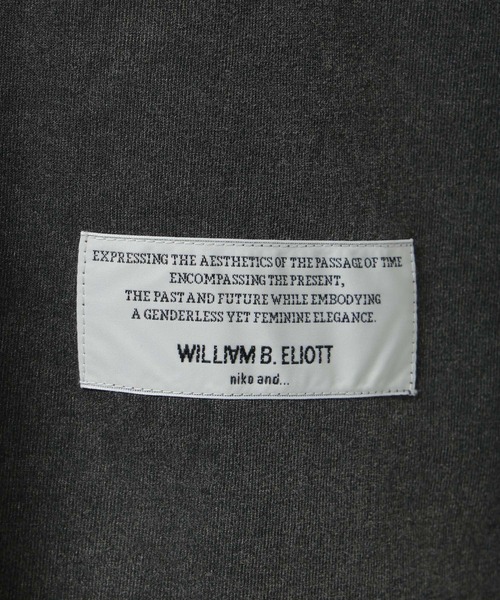 niko and… tシャツ 「WILLIAM B.ELIOTT」LondonスーベニアT