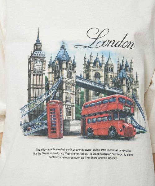 niko and… tシャツ 「WILLIAM B.ELIOTT」LondonスーベニアT