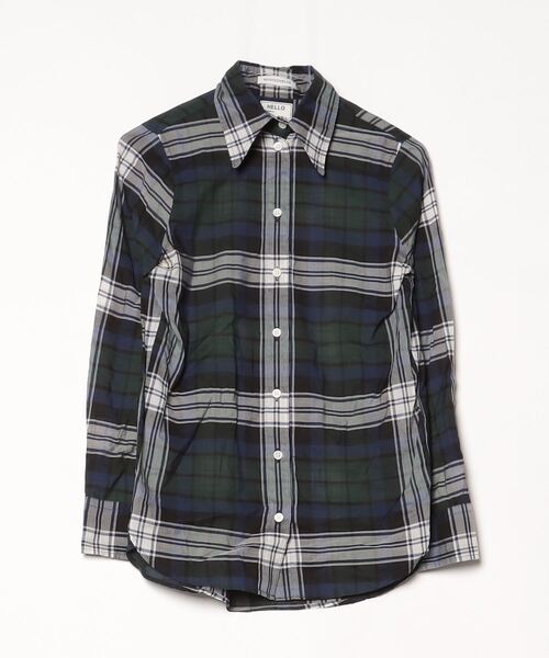 MADISON BLUE 「MADISON BLUE」 チェック柄長袖シャツ X-SMALL