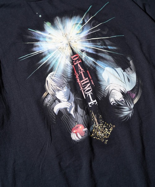 “DEATHNOTE デスノート　アニメTシャツ anime/アニメT】《DEATHNOTE/デスノート》アニメTシャツ | 古着
