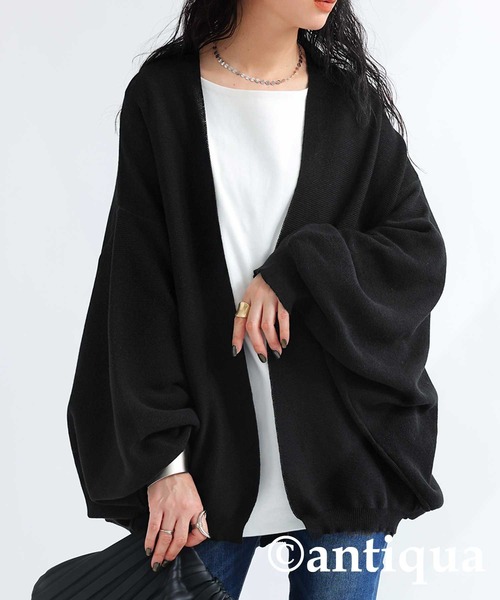 antiqua 「antiqua」 「patterntorso」ニットカーディガン