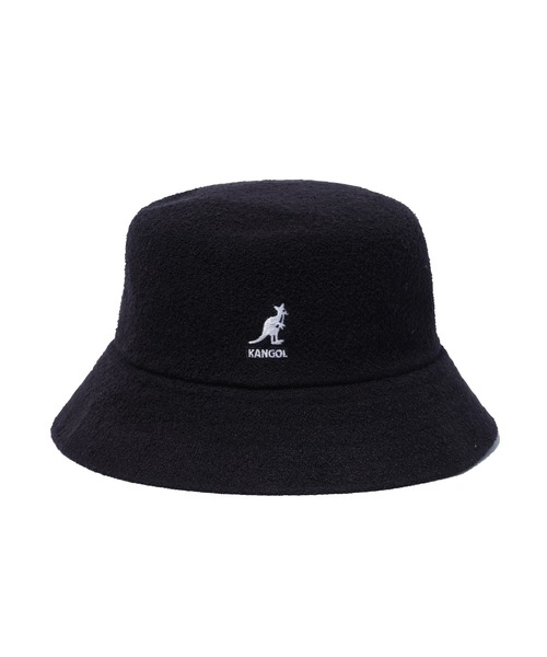 KANGOL（カンゴール） 帽子 ハット XLARGE×KANGOL BLACK BUCKET HAT