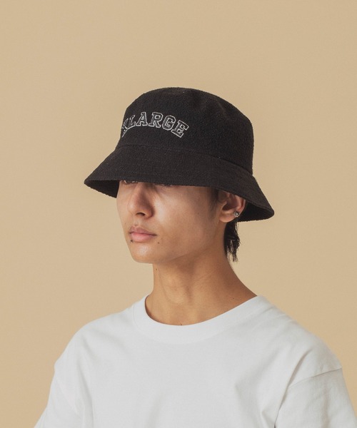 KANGOL　ベル型ハット　ホワイトロゴ　Black/white　XXLサイズ KANGOL ベル型ハット ホワイトロゴ Black/white XXLサイズ