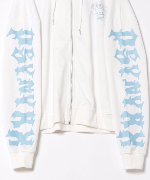 PSYNYXX パーカー PSYNYXX×シナモロールコラボZIPパーカー メンズ