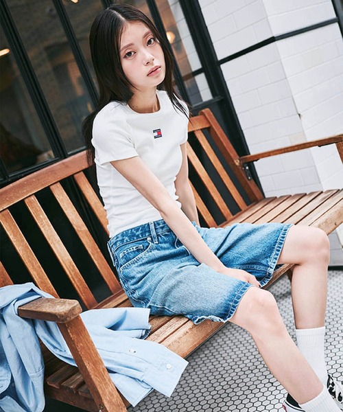 トミー ヒルフィガー（ ）/デニムバミューダショートパンツ TOMMY HILFIGER（トミー・ヒルフィガー） パンツ デニムバミューダ