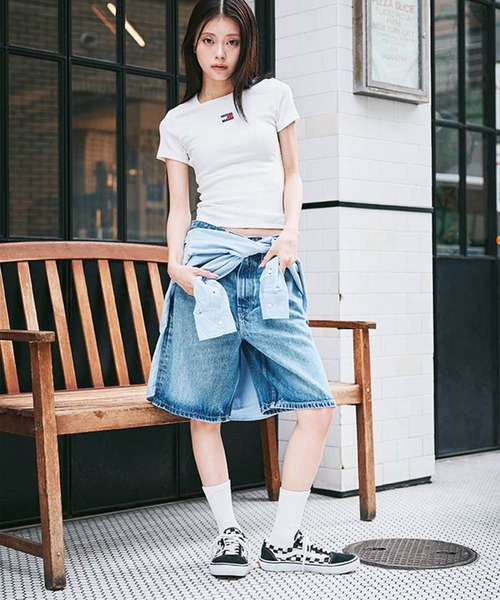 トミー ヒルフィガー（ ）/デニムバミューダショートパンツ TOMMY HILFIGER（トミー・ヒルフィガー） パンツ デニムバミューダ